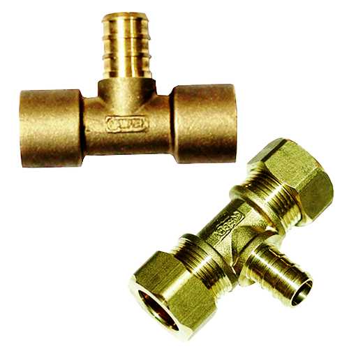 Pex Adaptor Tee